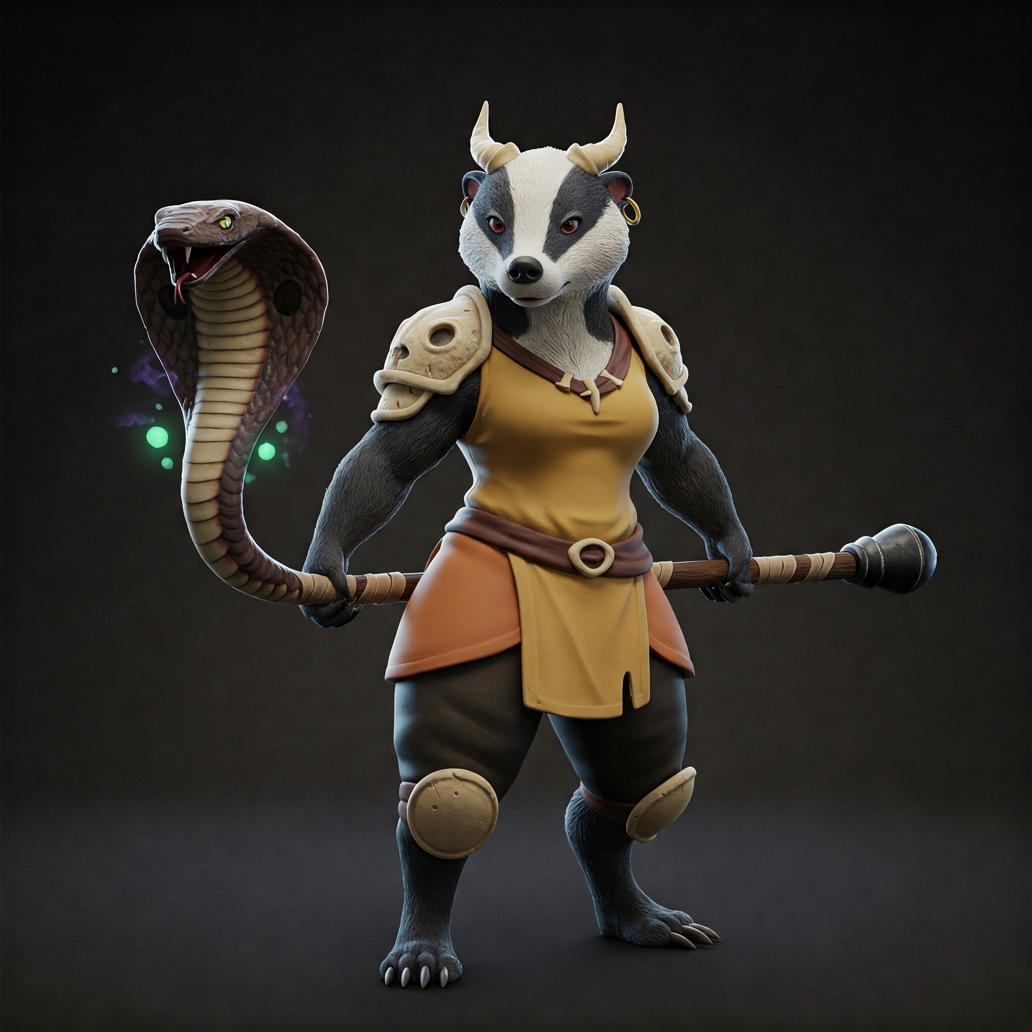 honey-badger-humanoid-wielding-a-snake-staff